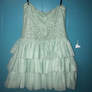 Forever 21 Mint Green Party Dress